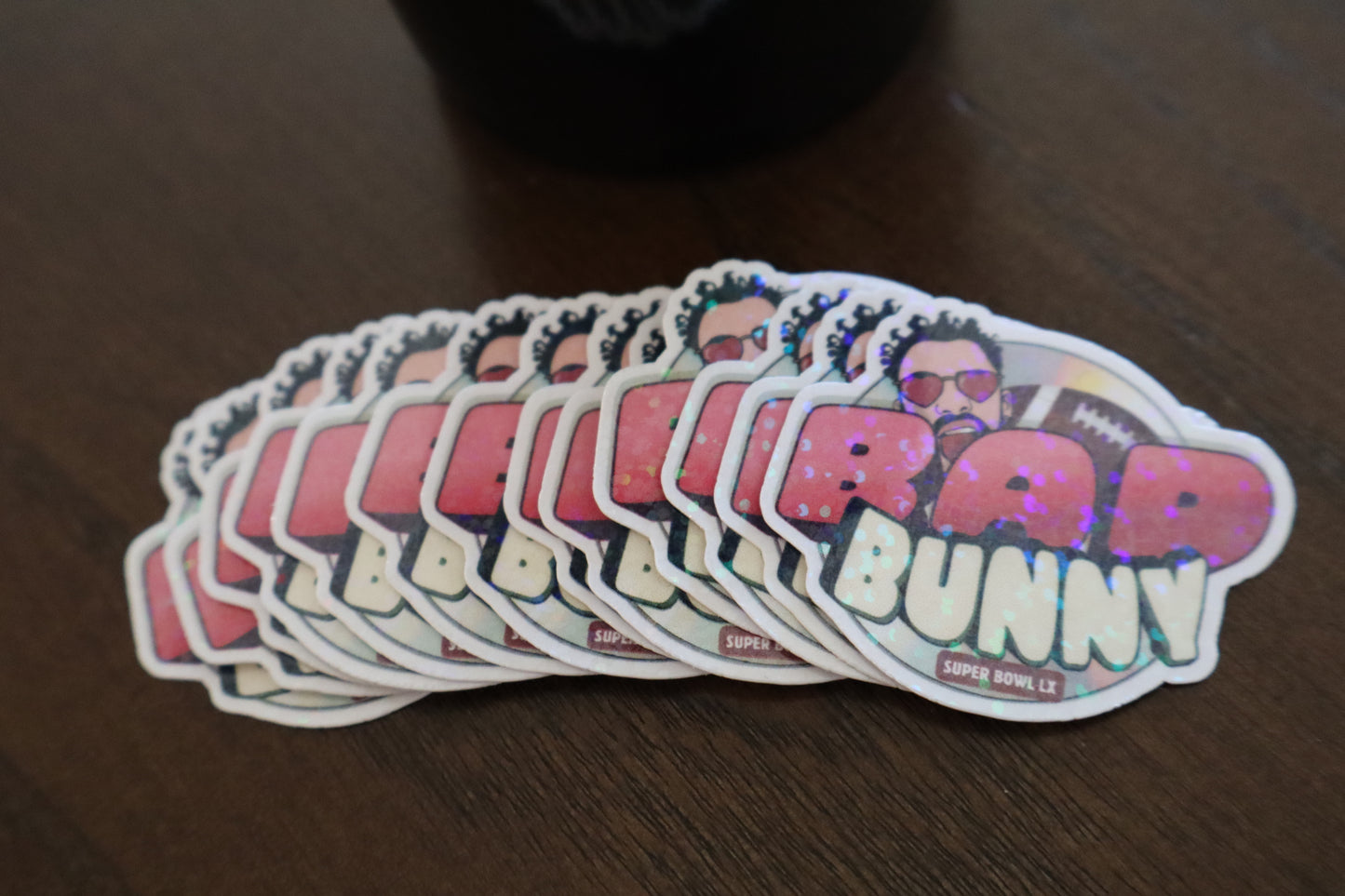 Bad Bunny Super Bowl Stickers