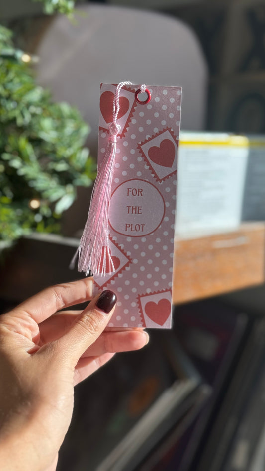 For The Plot Bookmark