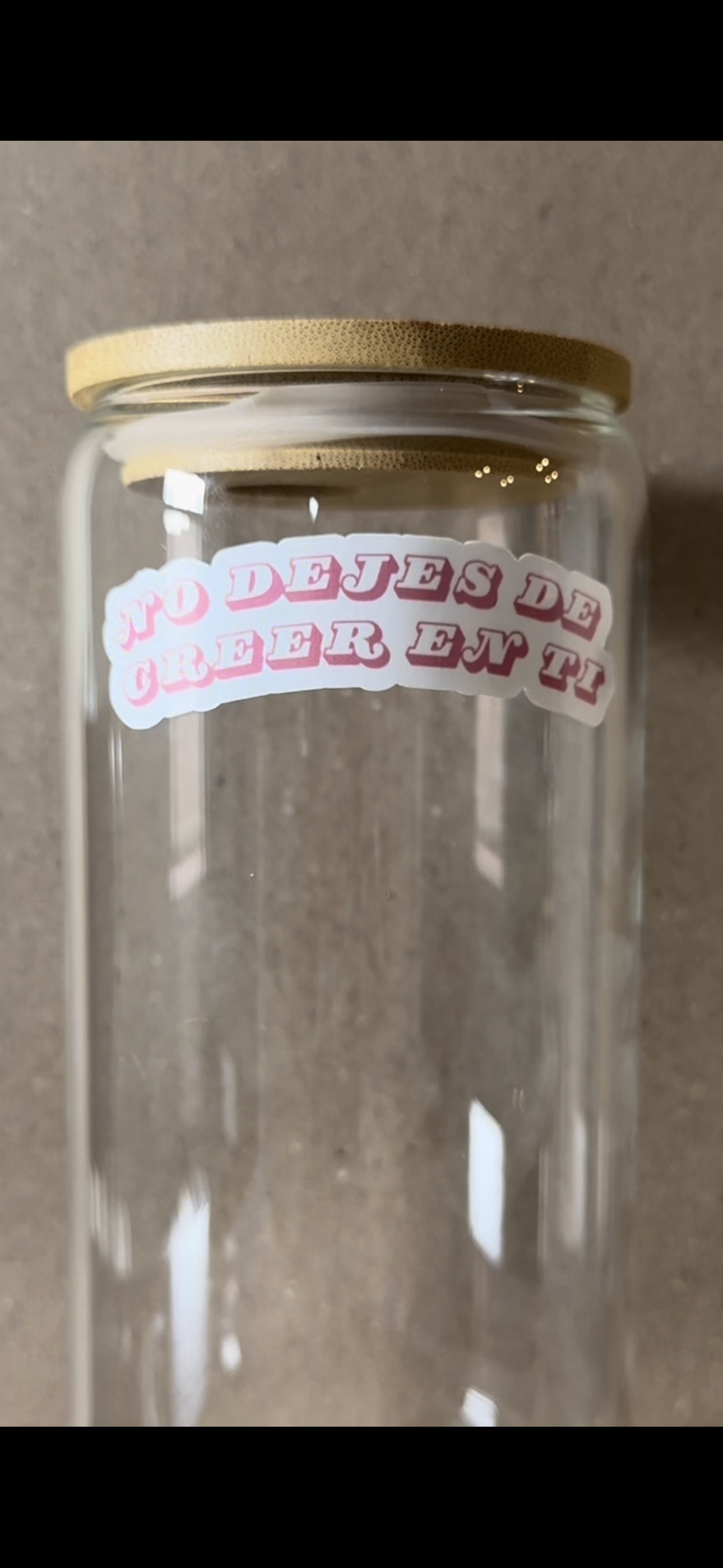 No Dejes de Creer en Ti – Holographic Vinyl Sticker Set