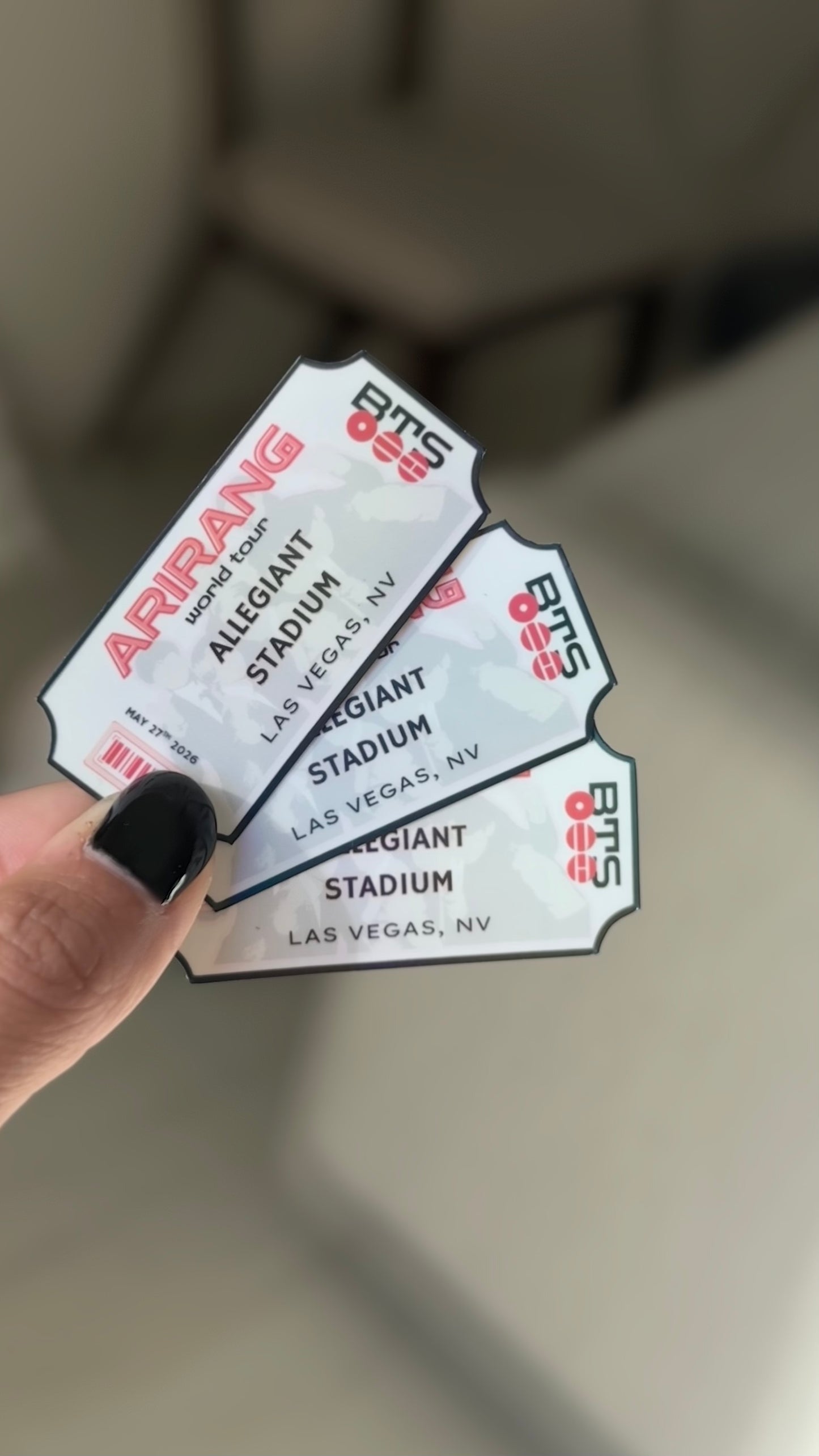 ARIRANG TOUR stickers (PACK 15)